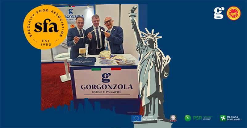 LE GORGONZOLA AOP AU SUMMER FANCY FOOD DE NEW YORK