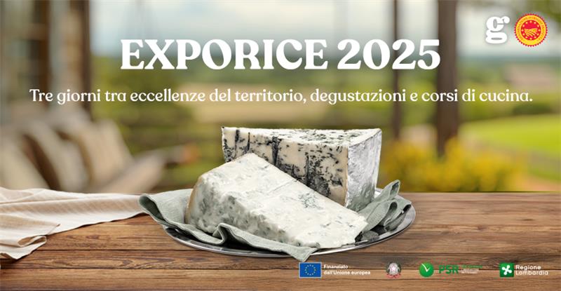 « EXPORICE 2025 : RISO&GORGONZOLA » : LE CONSORTIUM GORGONZOLA AOP INAUGURE LE PARTNERSHIP AVEC EXPORICE